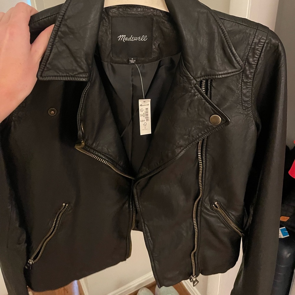 Madewell Washed Leather Jacket